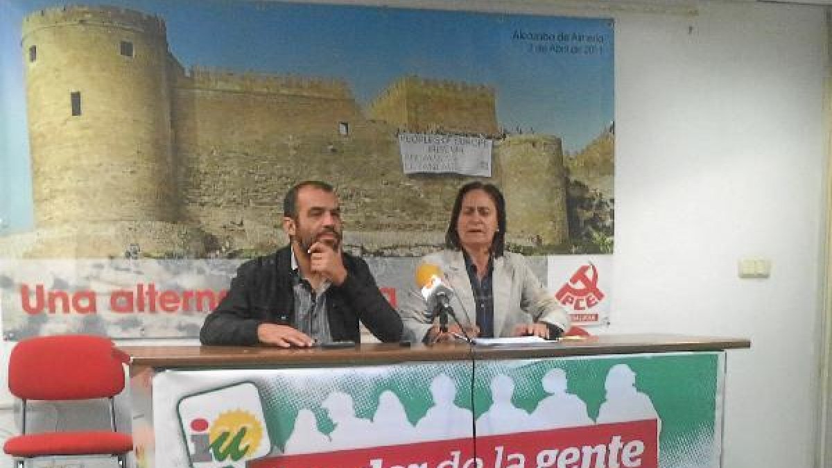 Mariscal y Martín, ayer.