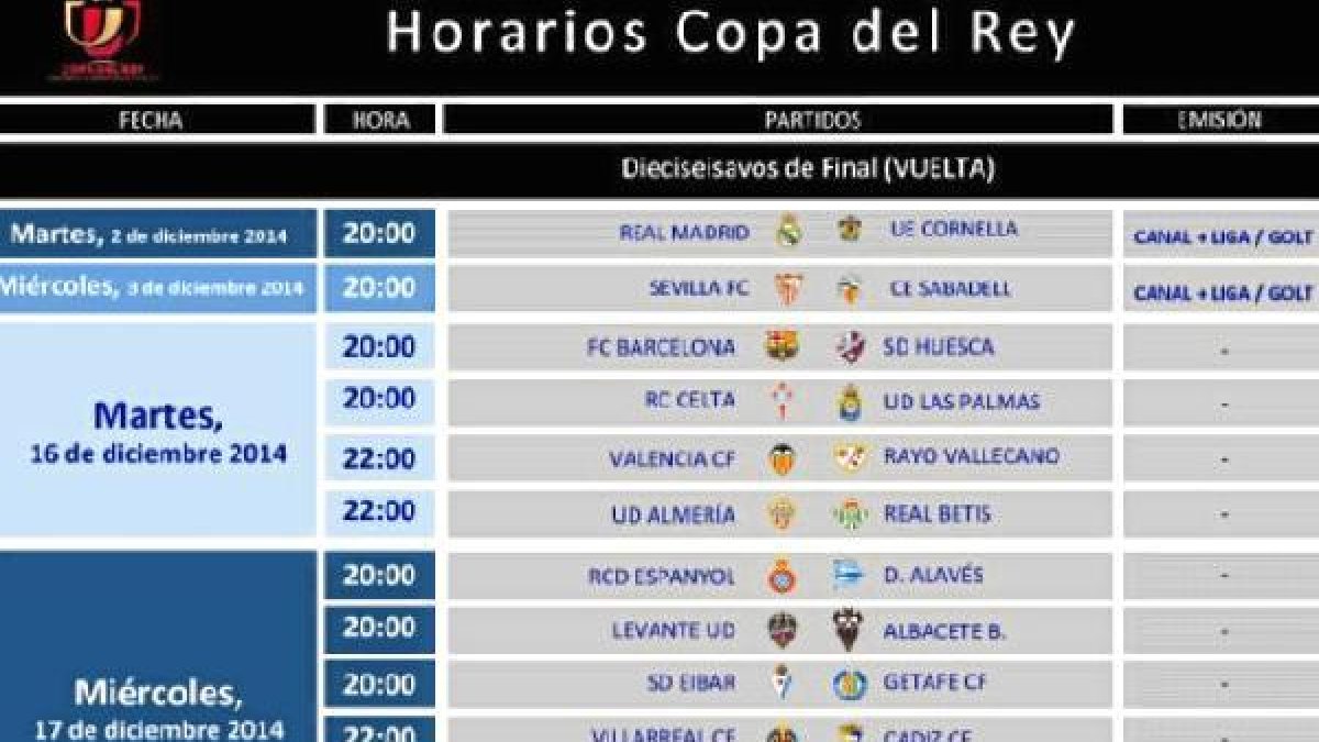 Copa del Rey.