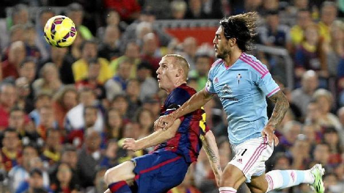 Luis Enrique no podrá contar con el francés ni para la Champions ni para el choque de Almería.