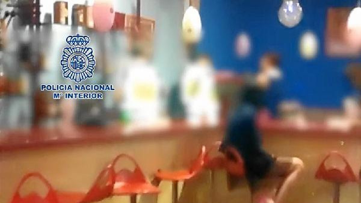 Uno de los cuatro locales clausurados