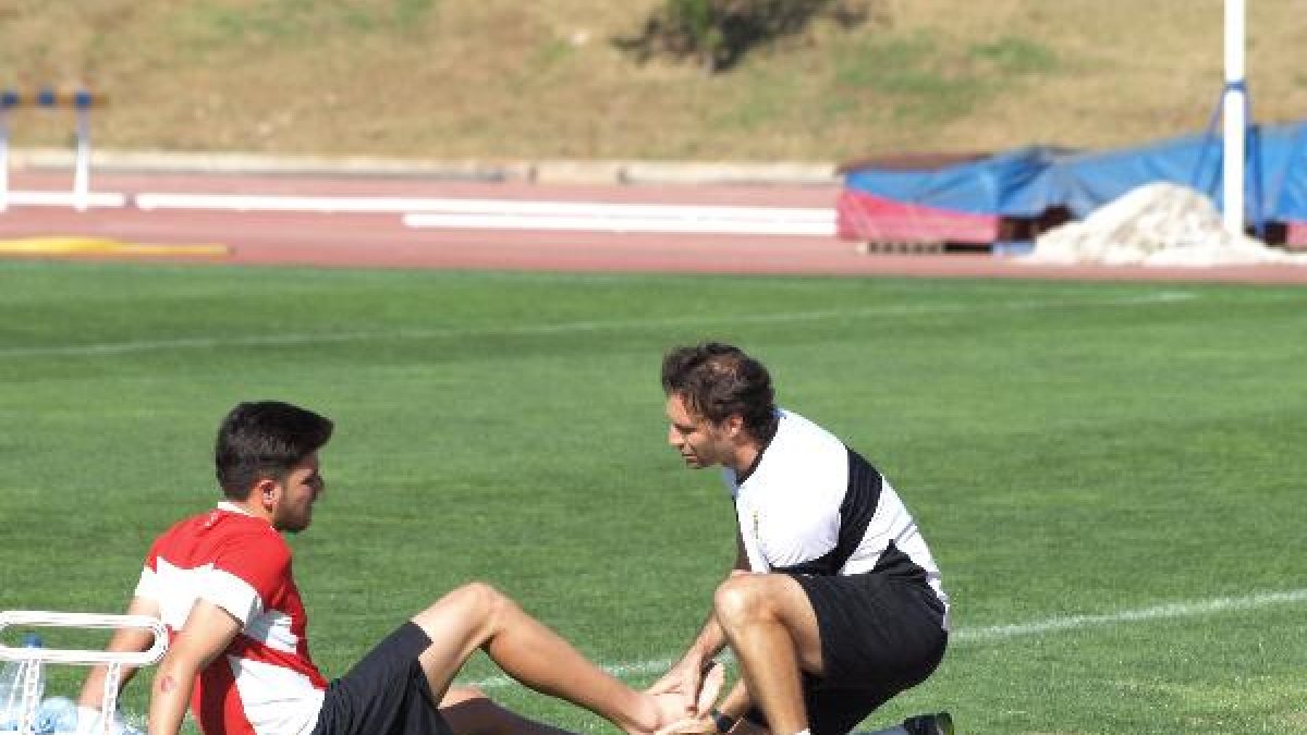 Rubén Díaz y Marcelo Bronzini, en el Anexo.