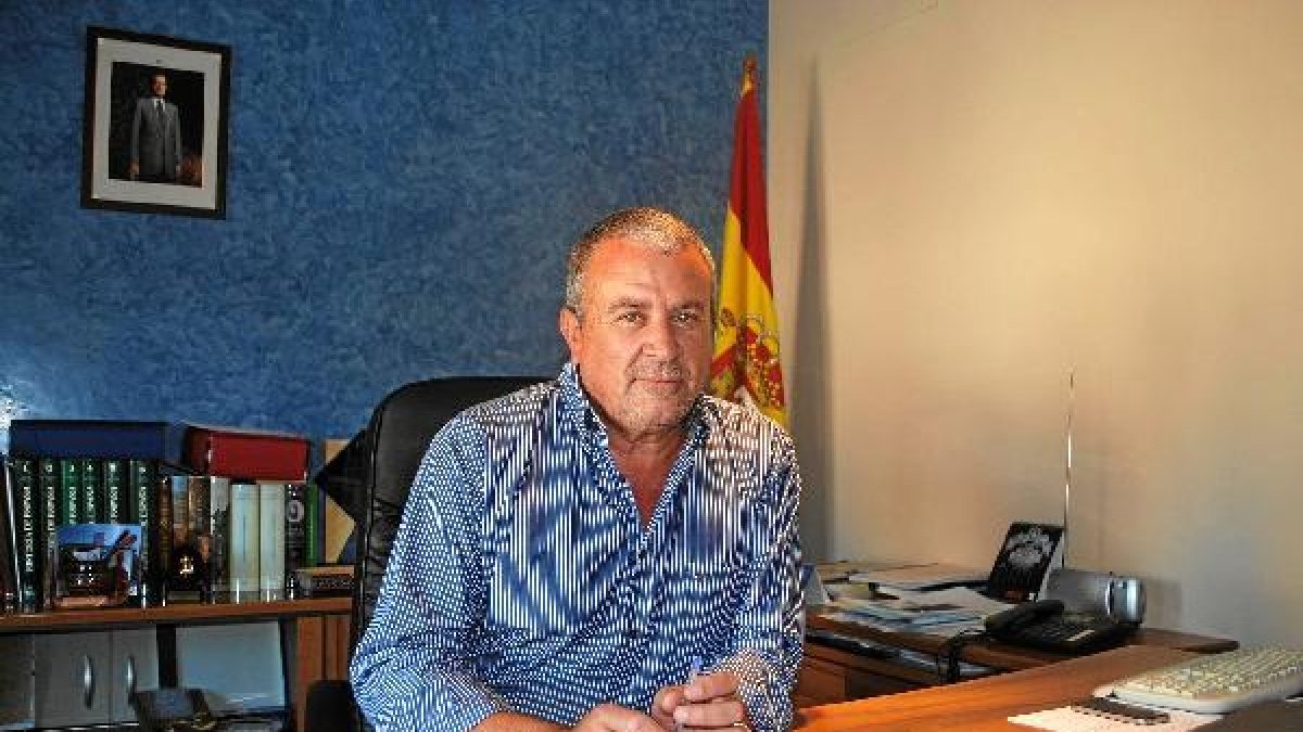El alcalde de Fines, Rodrigo Sánchez.