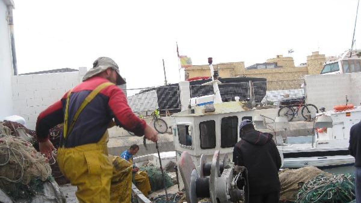 Puerto pesquero Roquetas.