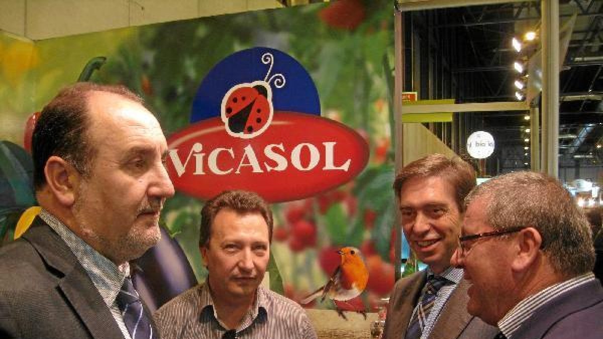 El delegado con el sector en Fruit Attraction