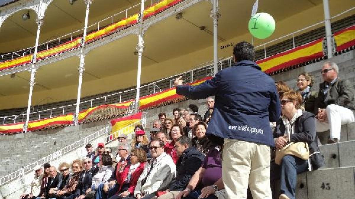 Excursión de socios de la peña roquetera que durante tres días realizaron a Madrid y Toledo