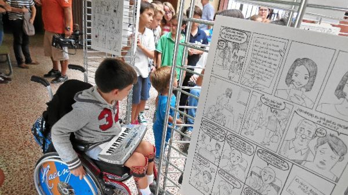 Inauguración en el colegio Mar Mediterráneo.