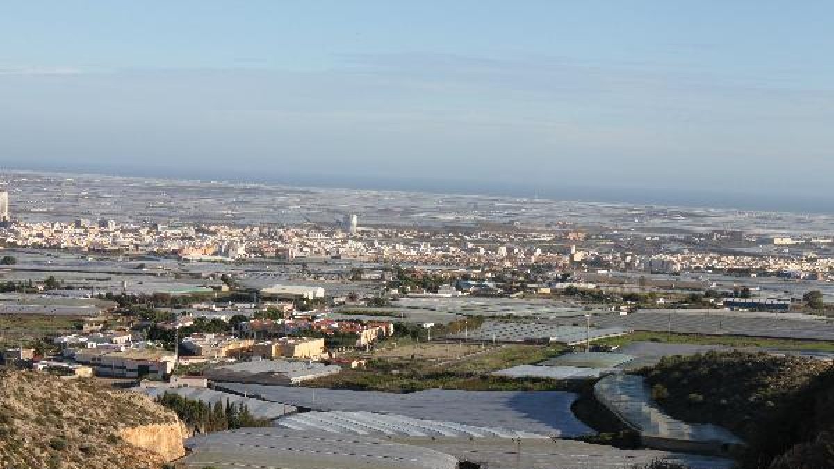 Vista general de El Ejido.