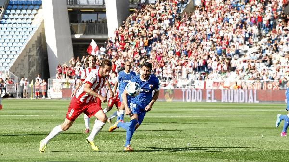 El Athletic el pasado mes de mayo no vino a hacer sangre en Almería.
