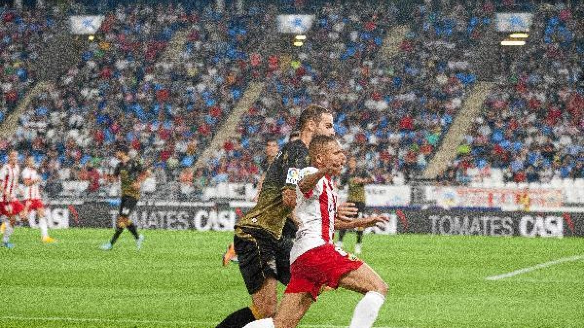 Wellington en el partido ante el Elche.