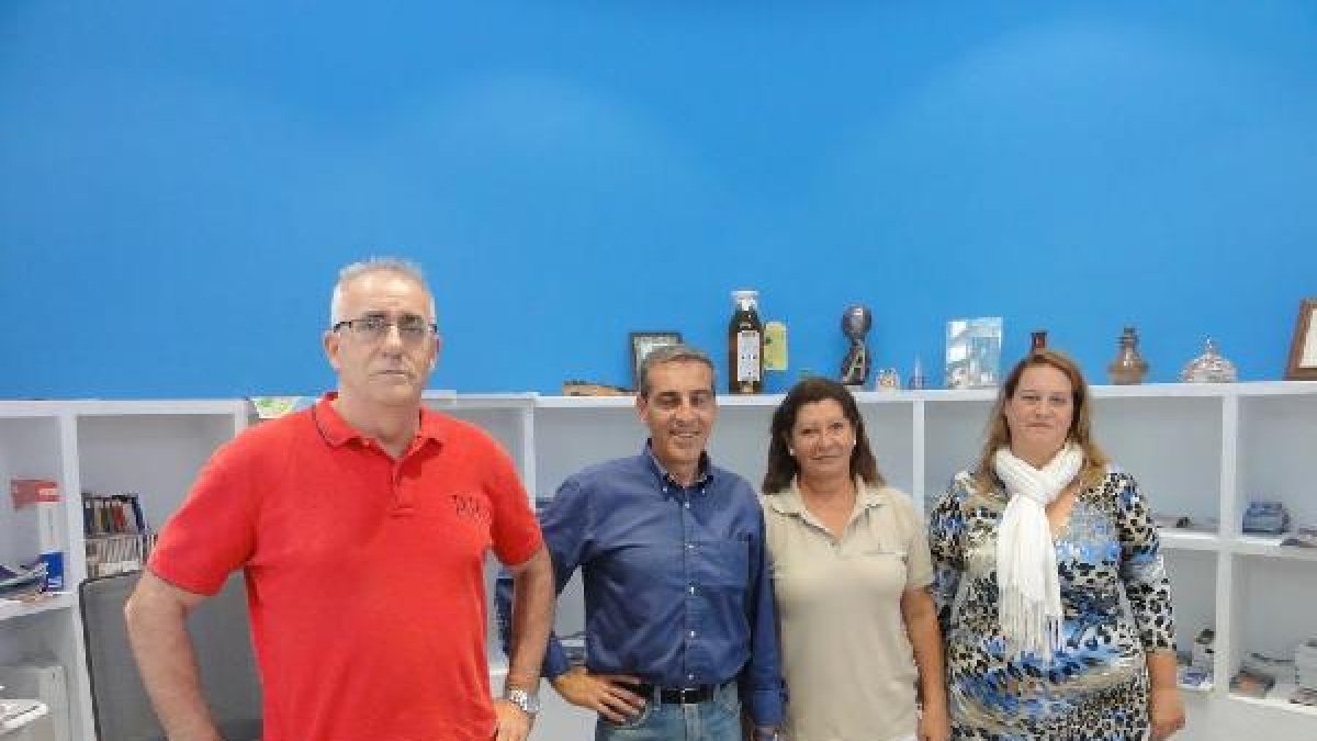 Los técnicos que atienden las tres oficinas turísticas.