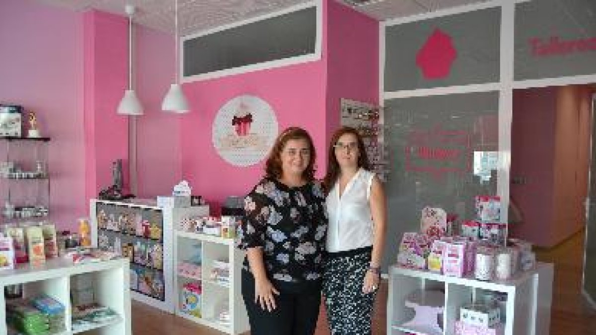 Las emprendedores de Mamis Cake participan el día 18.