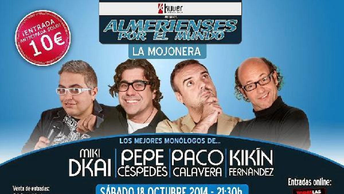 Cartel promocional del espectáculo.