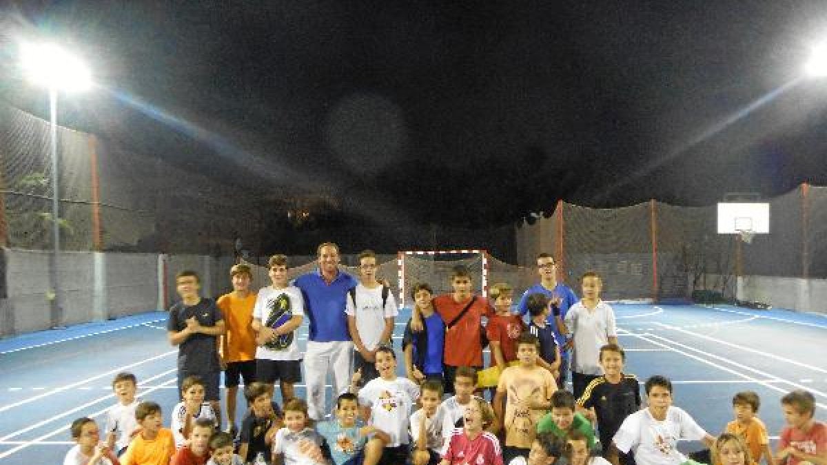 Miembros del Club Torzal en la jornada inaugural del nuevo curso.