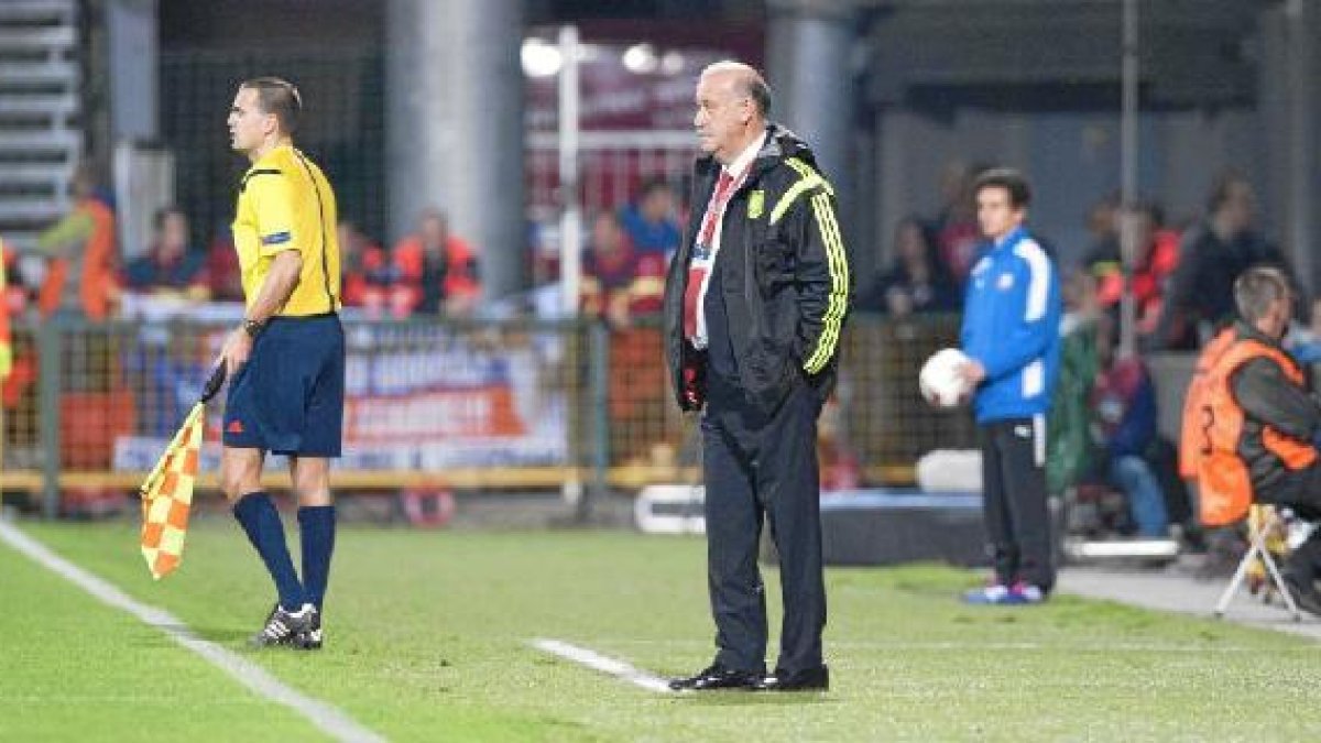 El seleccionador de La Roja.