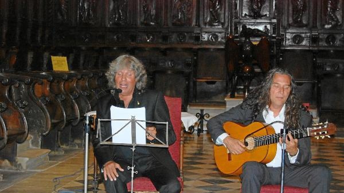 José Mercé y Tomatito, anoche en la Catedral.