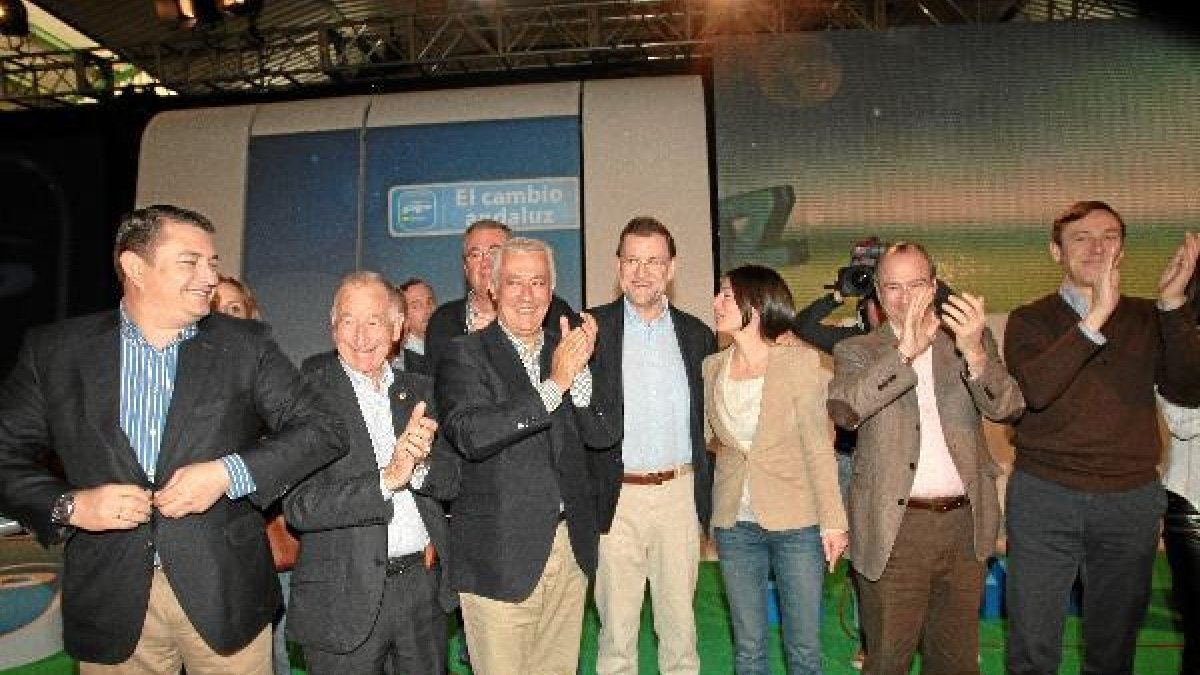 Acto de Rajoy en Almería en 2012.