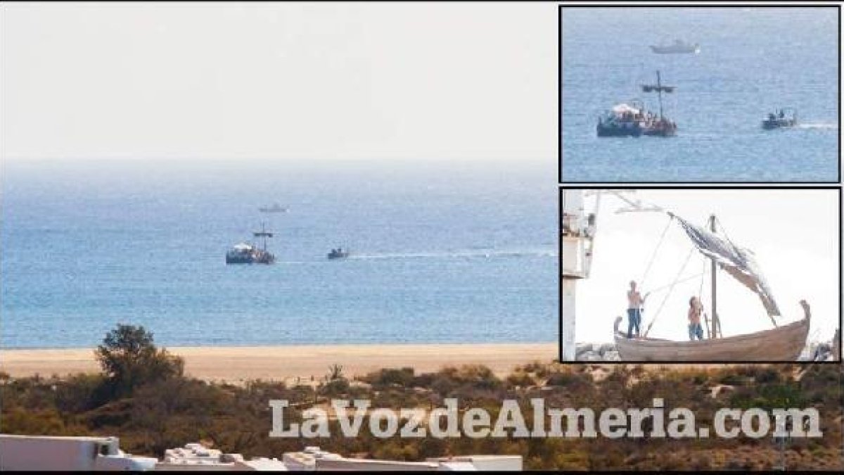 Imágenes del rodaje de ‘Clavius’, que hoy ha comenzado en San José.