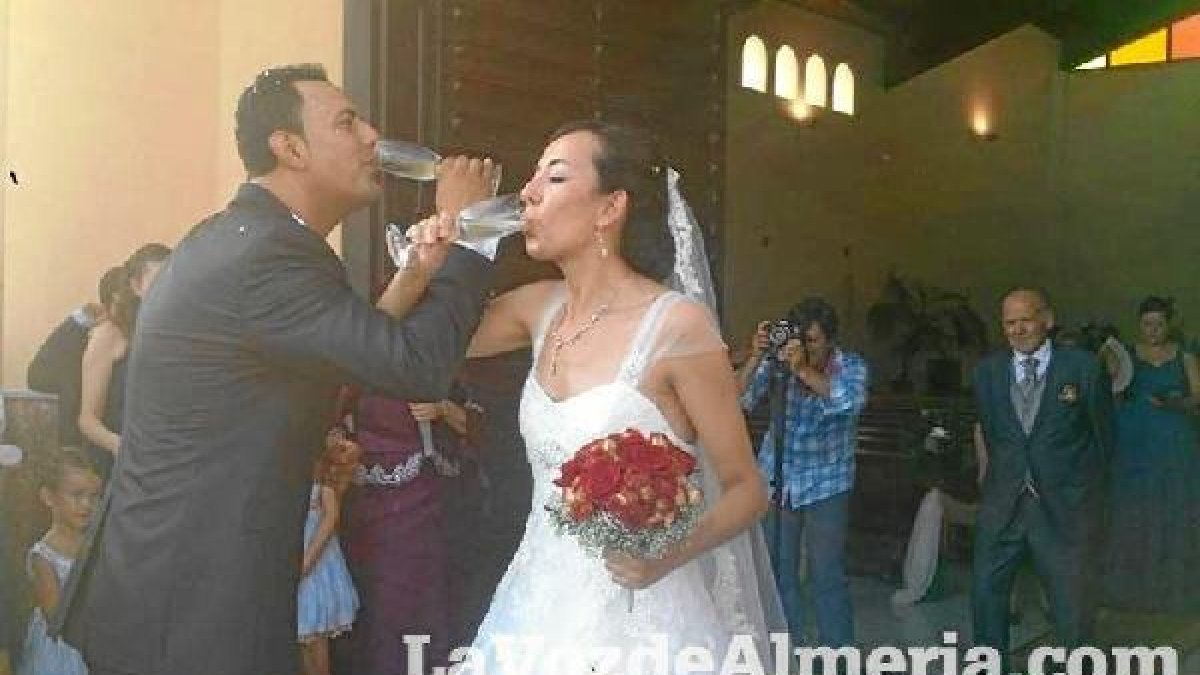 Aquilino Escudero y Paqui Rodríguez se casan en La Curva.