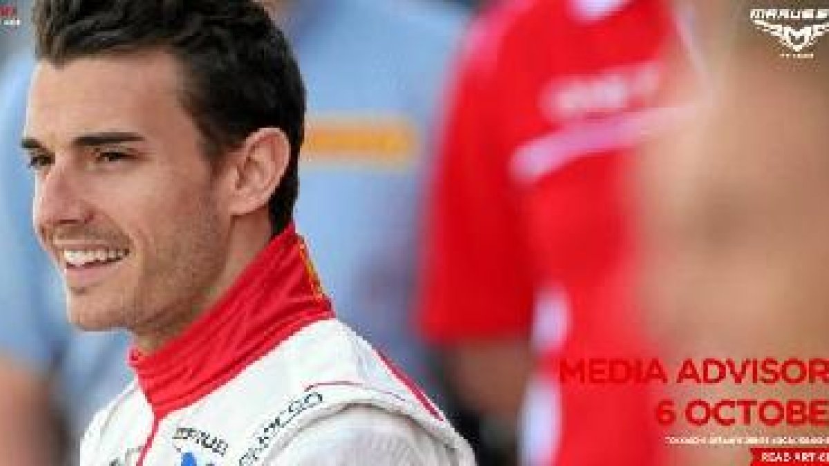 Home de la web de Marrusia dedicada a su piloto Jules Bianchi.