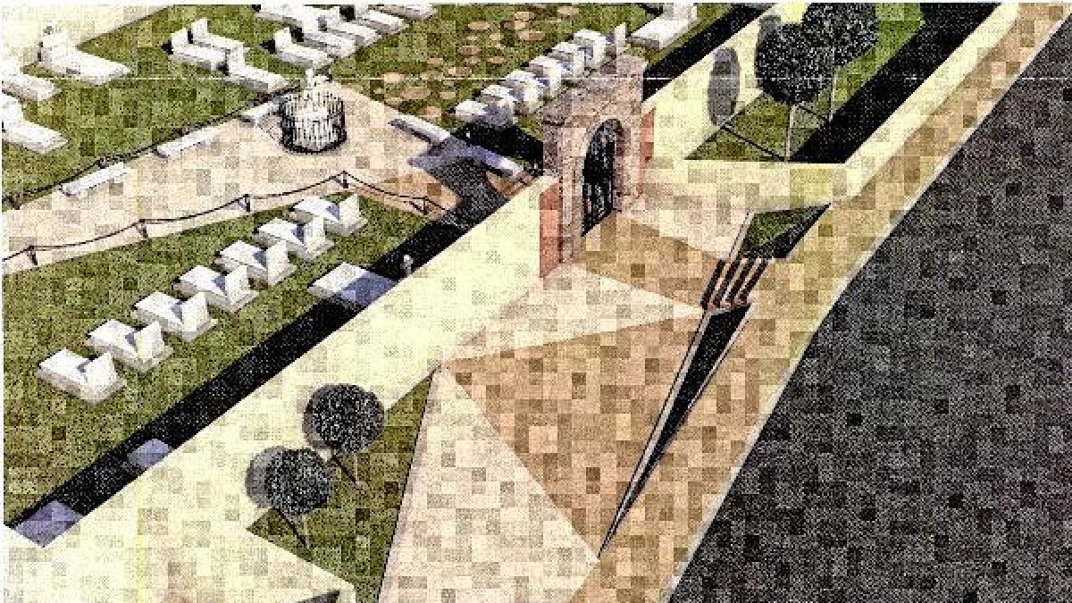 Recreación de uno de los posibles estudios.