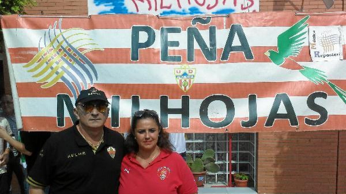 Ismael y Mónica Ruiz en la sede de Milhojas.
