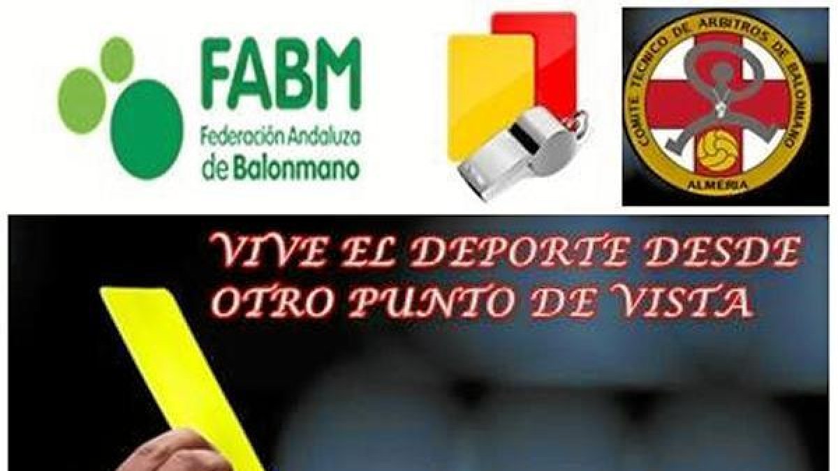 Cursos para árbitros de balonmano.