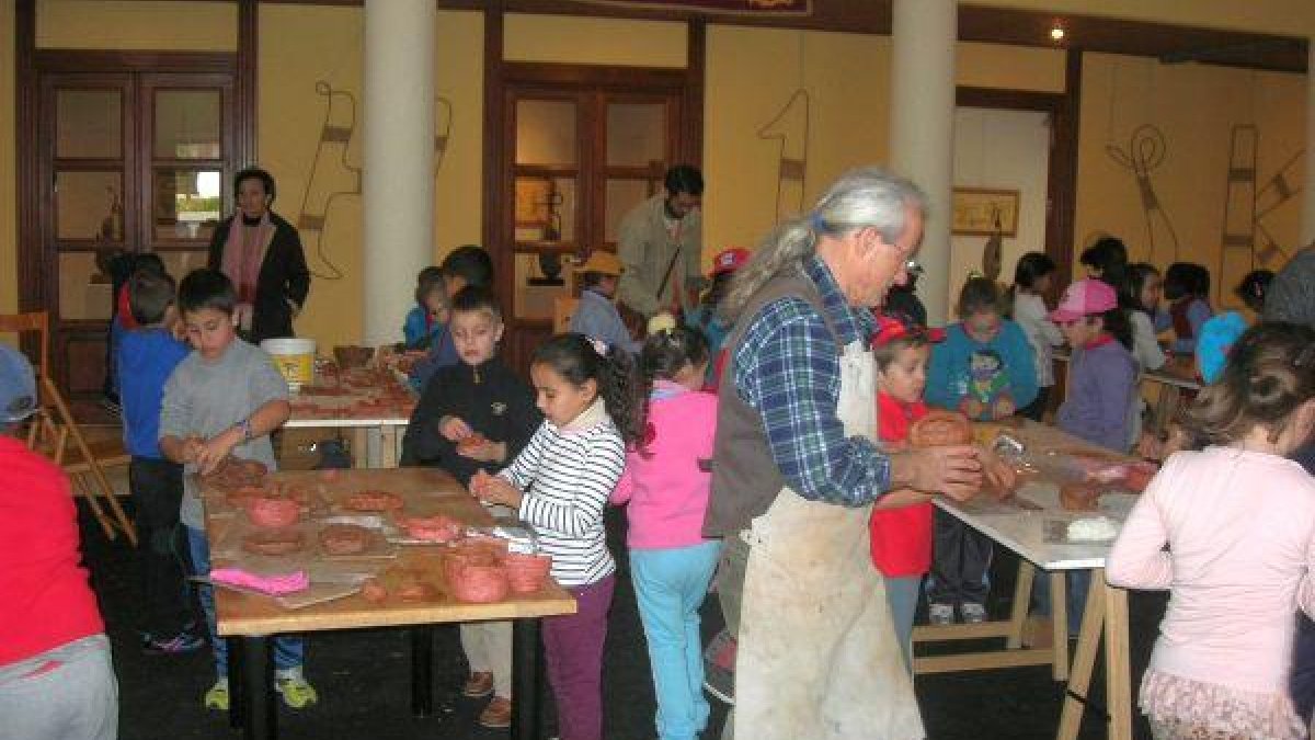 Talleres en el Castillo, otra de las actividades.
