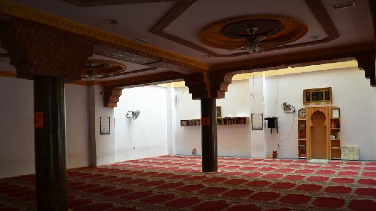 Interior de la mezquita de la calle Nador.