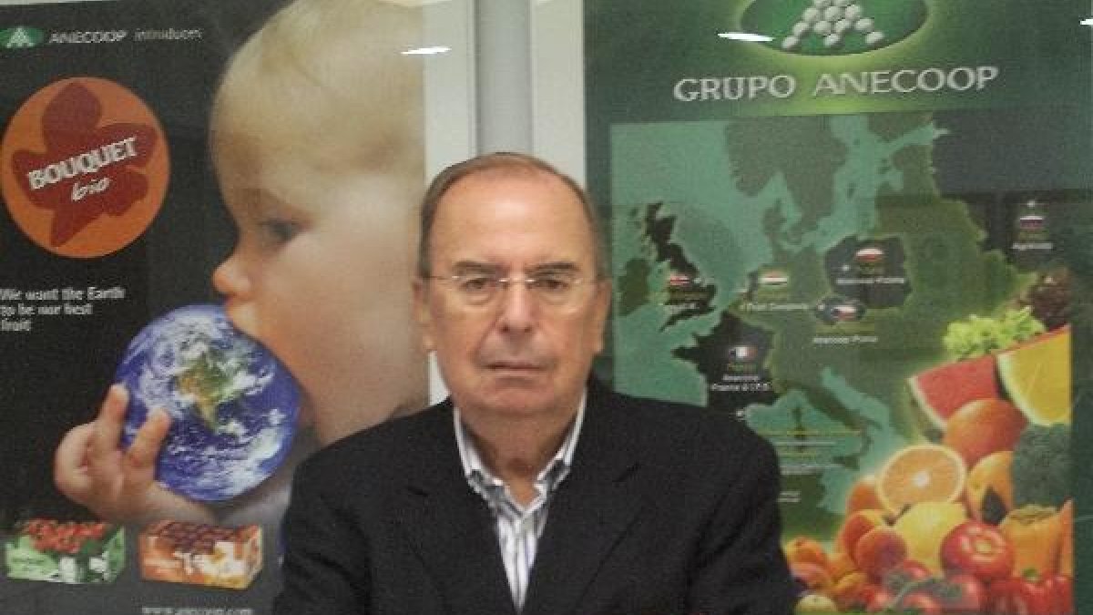 José María Planells, presidente de la Fundación Anecoop.