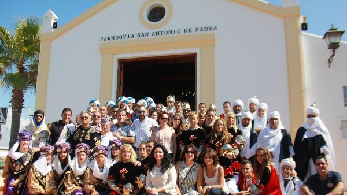 Los vecinos de Carboneras que han viajado a Ayamonte a esta actividad