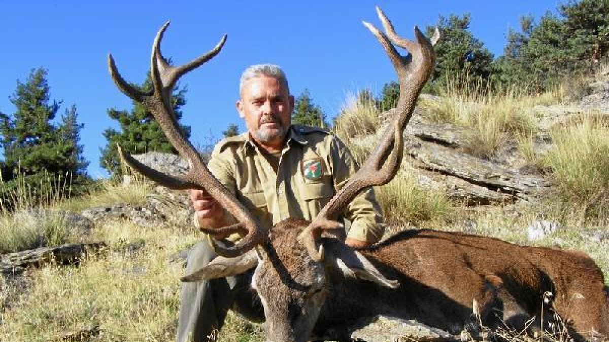 Uno de los animales abatidos en los Filabres