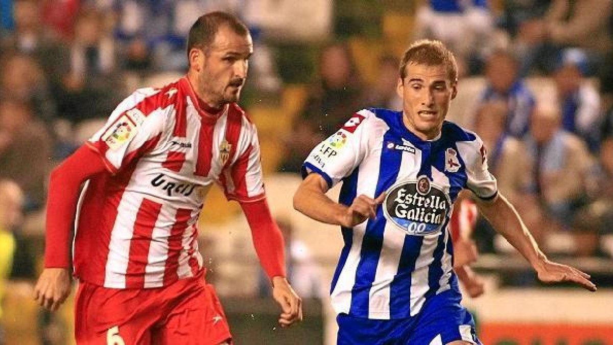 Soriano en Riazor.