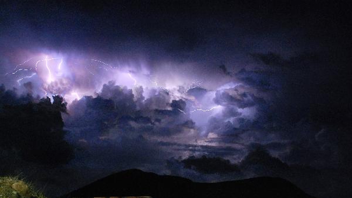 Tormenta eléctrica en Carboneras