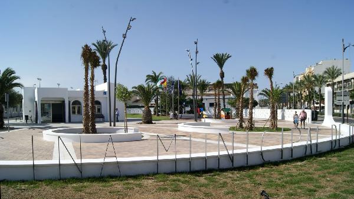La Oficina de Turismo, recientemente remodelada.