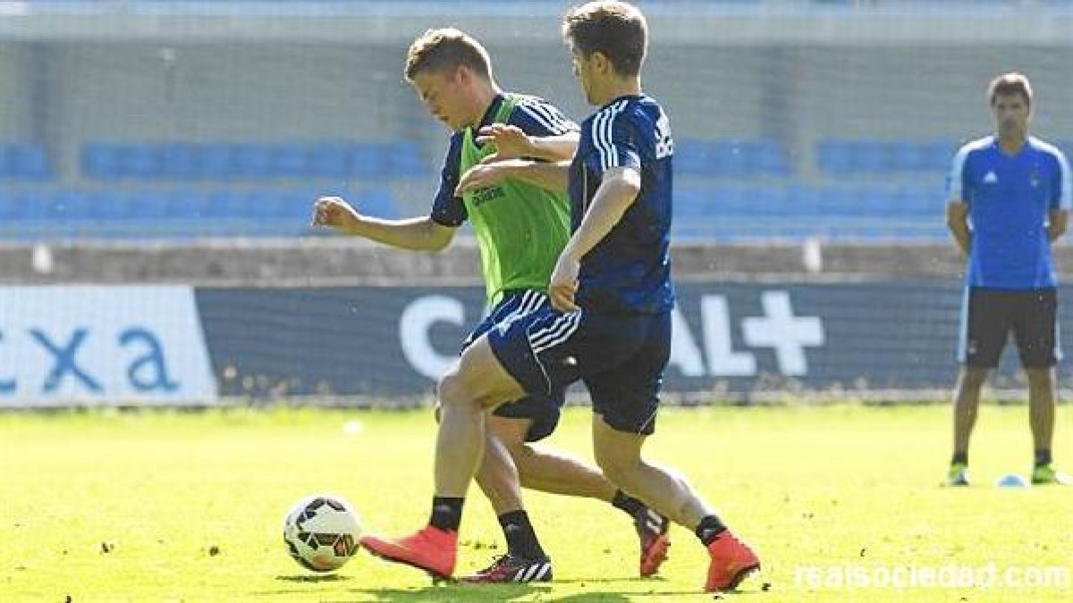 Imagen del último entrenamiento.