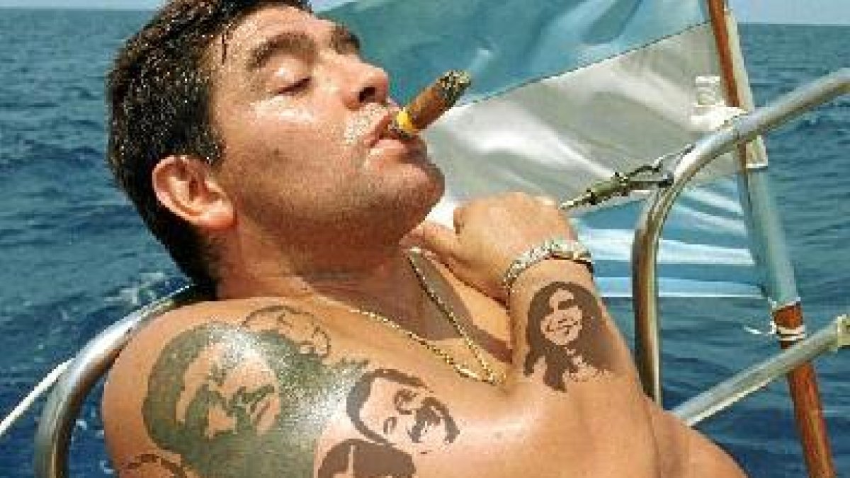 Maradona.