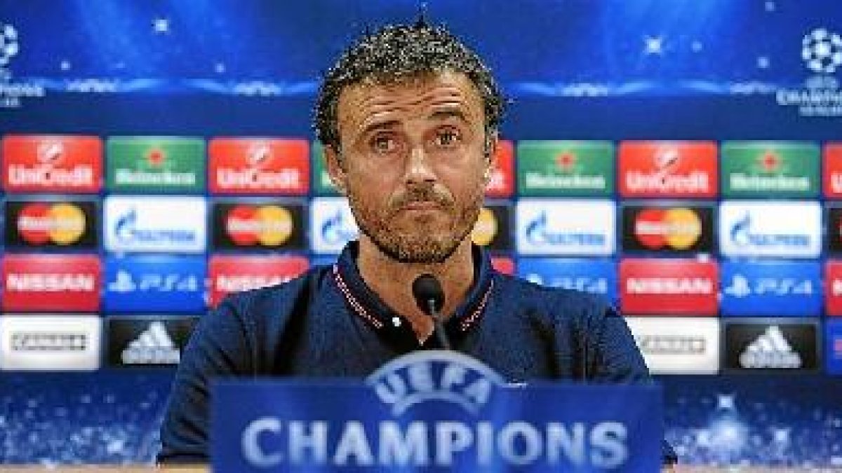 Luis Enrique quiere rotar a sus jugadores.