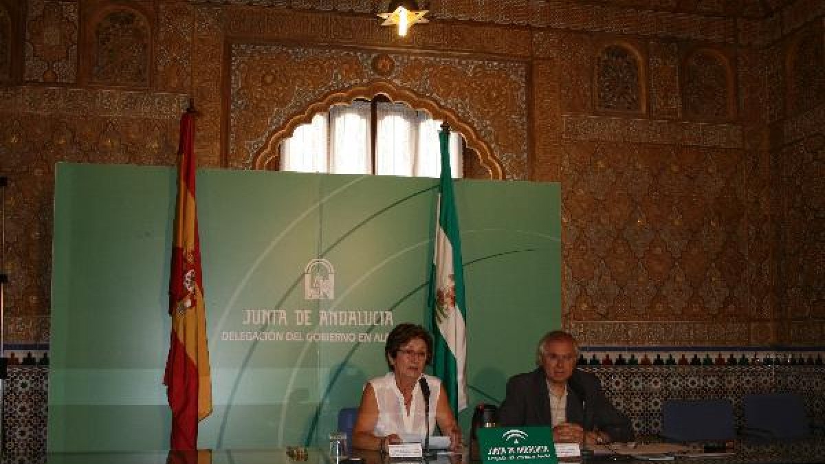 Encarna Caparrós en la presentación de la S.E.M.