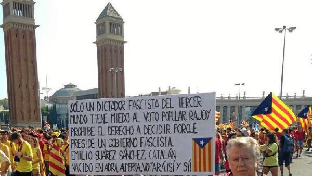 Emilio Suárez Sánchez, la semana pasada en Barcelona.