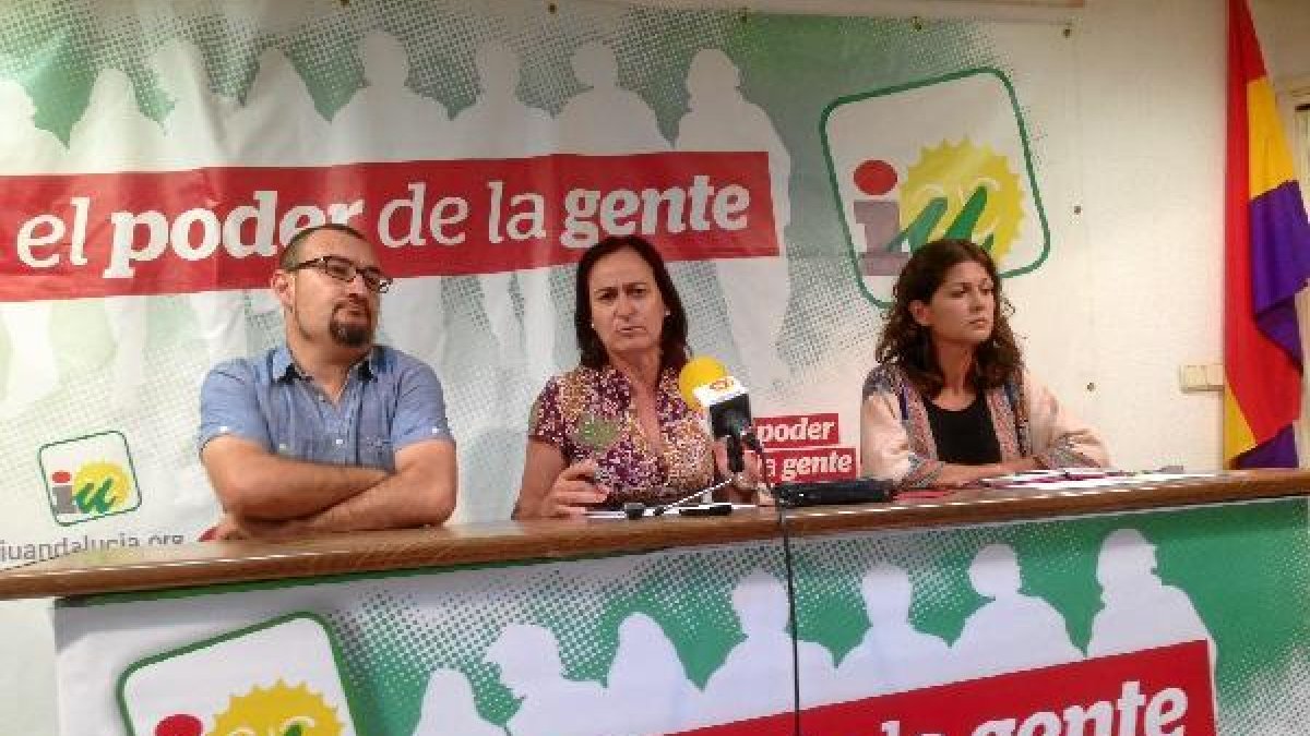 Miguel Ángel Munuera, Rosalía Martín y María Jesús Amate.