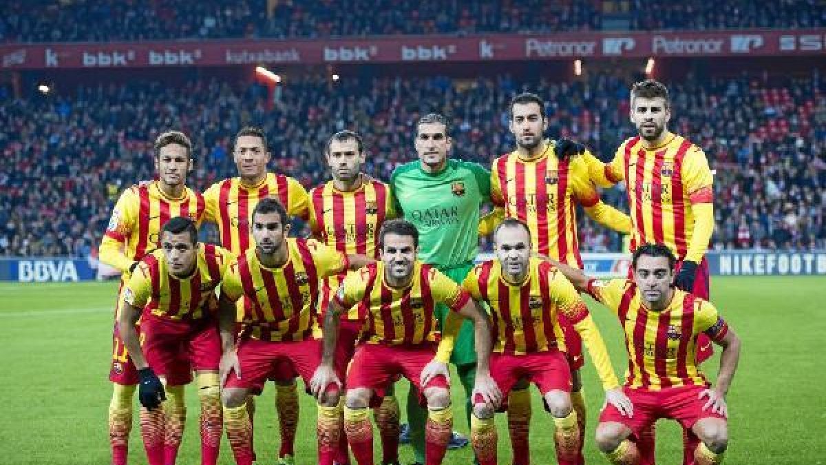 El Barça lucirá estos colores ante el Athletic.