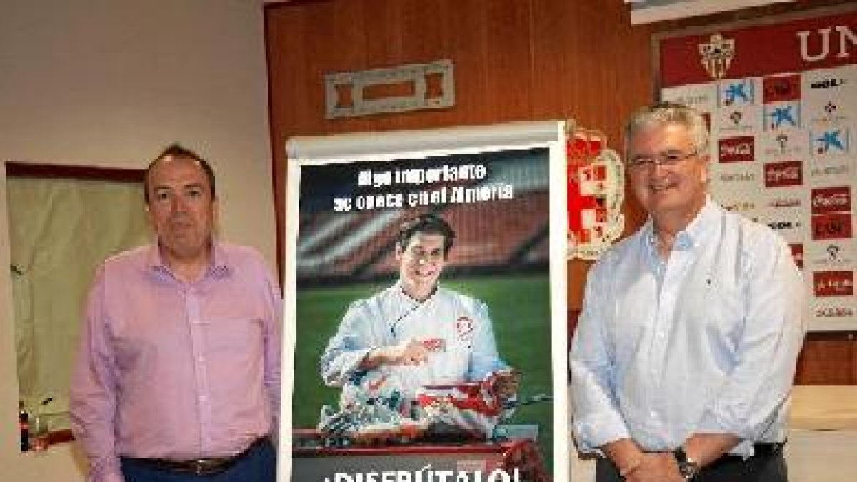 Juan Carrillo y Pepe Bonillo en la presentación de la campaña.