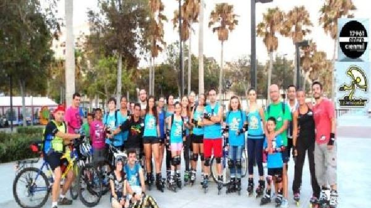 CD Patinalmeria se suma a la Ruta Solidaria UnoEntreCienMil.org