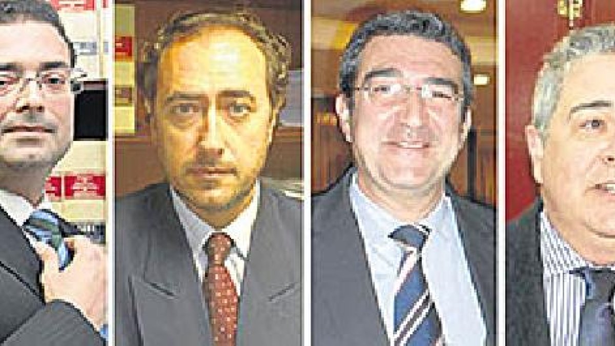 Juan Miguel Cano, Ignacio Bértiz, José Arturo Pérez José Pascual Pozo
