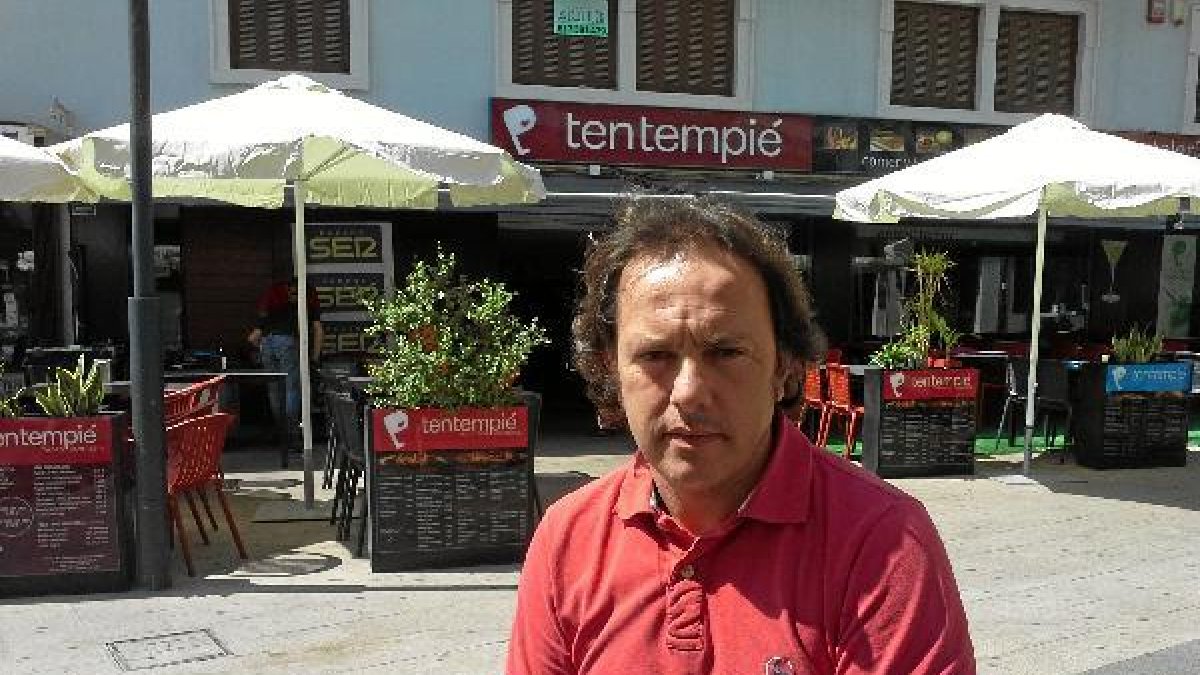 En la terraza de Tentempié.