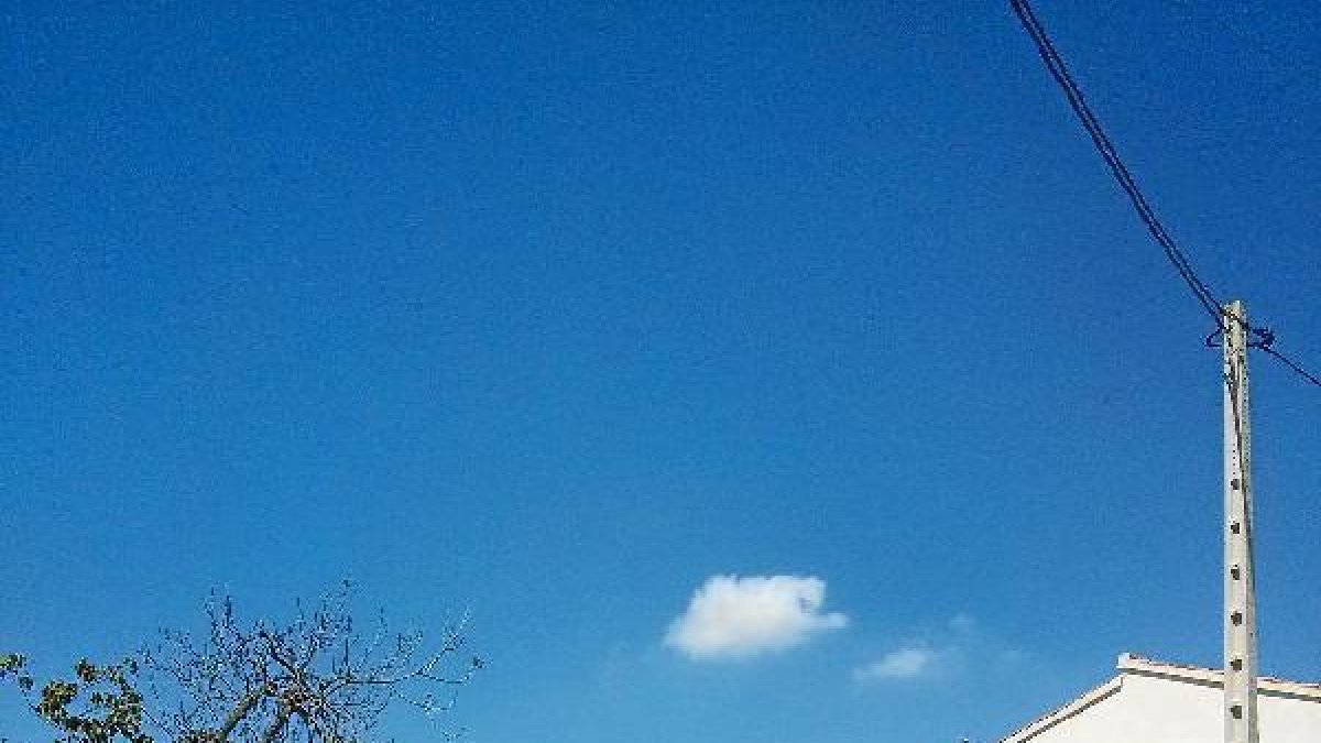 Loma a la que acuden los vecinos para intentar comunicarse