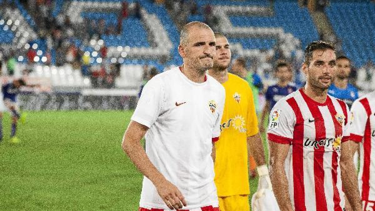 Soriano y Trujillo tras el empate en casa contra el Espanyol.