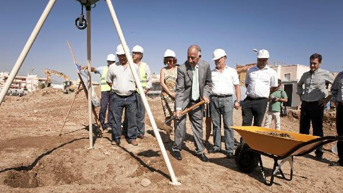El presidente Amat coloca la primera piedra hoy en Benahadux