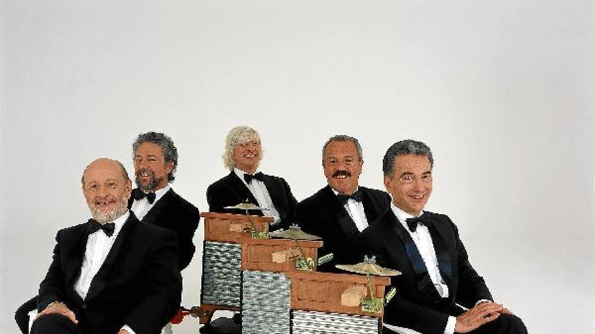 Les Luthiers mezclan música, teatro y dosis de humor.