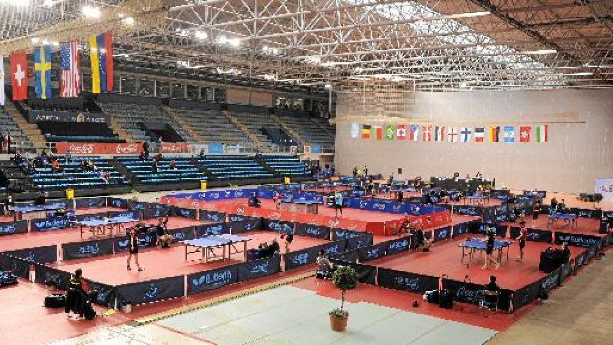El torneo se disputa en el Palacio del Mediterráneo.